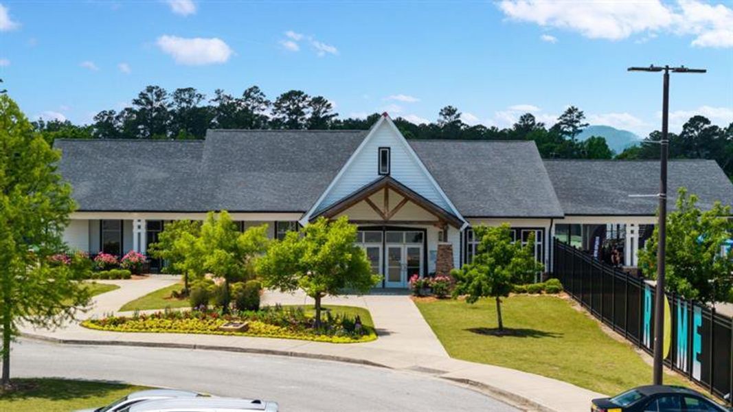 Front exterior of a new home in Northberry, Rome, GA, highlighting curb appeal (Image 14).