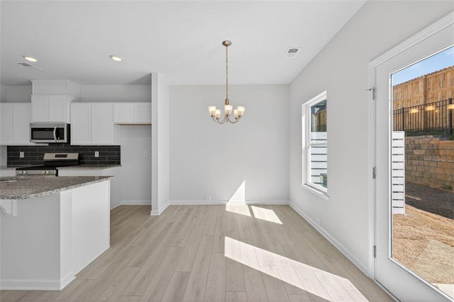 Spacious, unfurnished interior of a new home in Fuller Station, Loganville (Image 13). Spacious, unfurnished interior of a new home in Fuller Station, Loganville (Image 13).