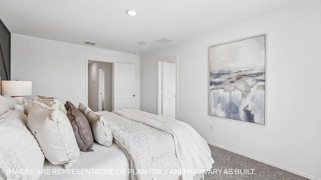 Furnished interior view inside a new home in Marigold, Kyle (Image 13).