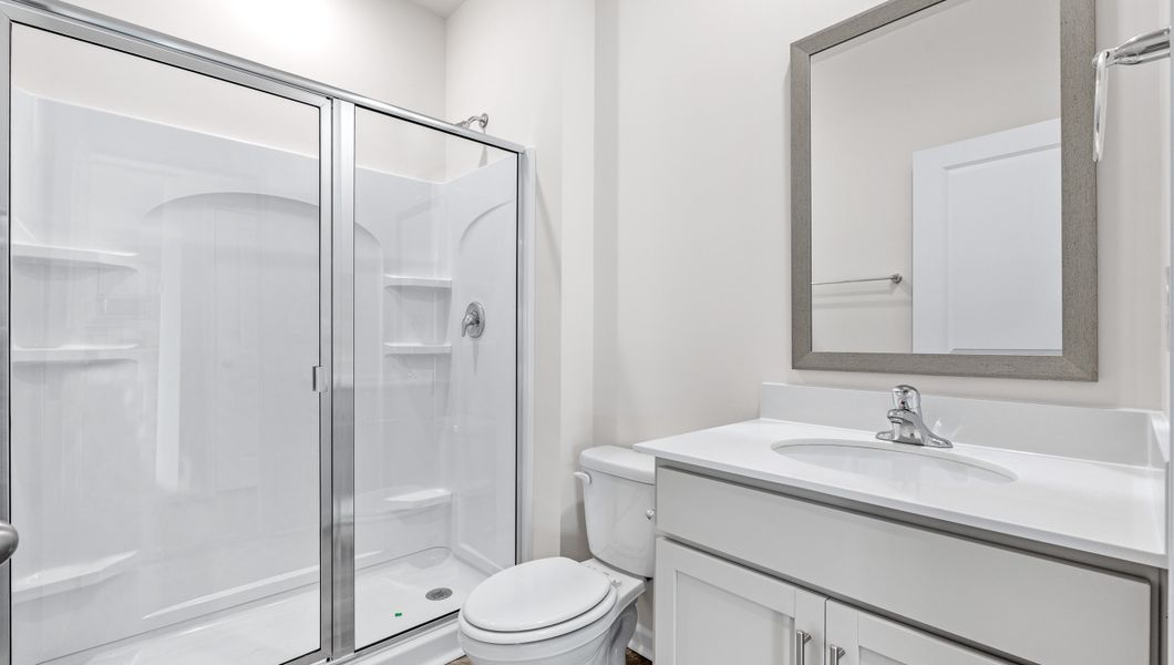Furnished interior view inside a new home in Waverly Station, Greenwood (Image 10).