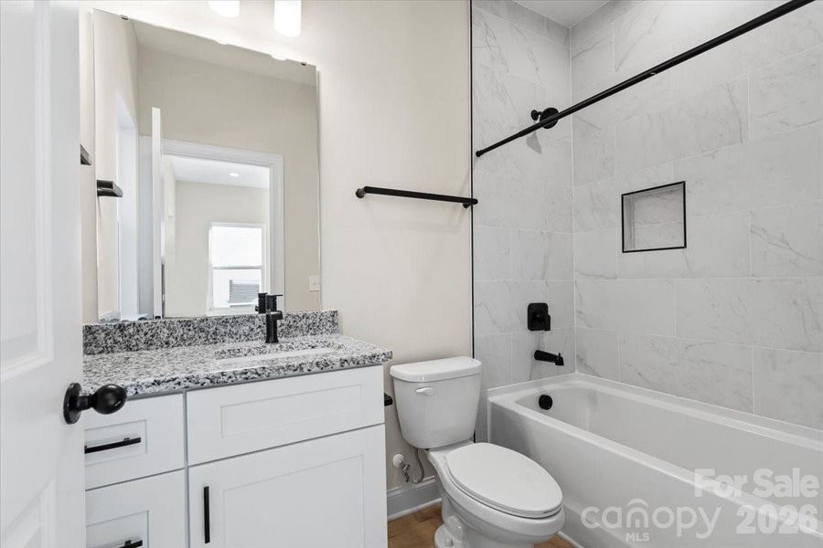 Furnished interior view inside a new home in , Hickory (Image 8).