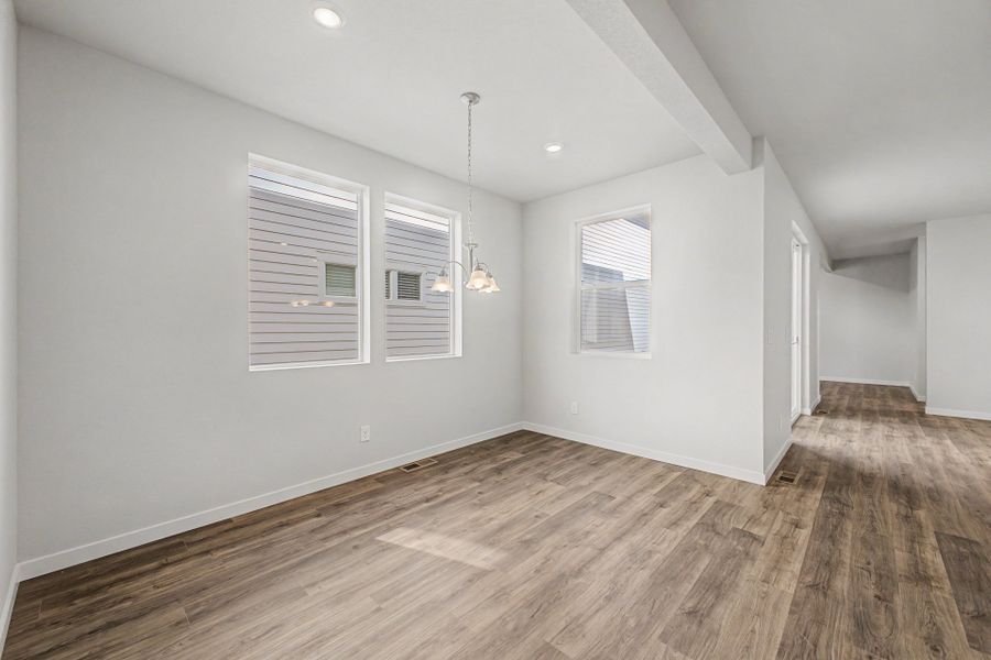 Spacious, unfurnished interior of a new home in Painted Prairie, Aurora (Image 23).