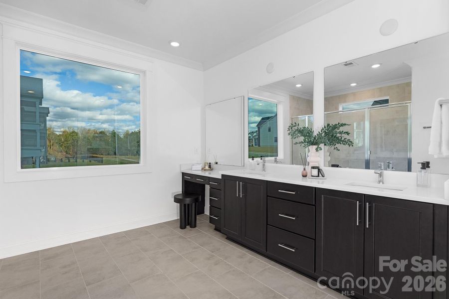 Staged Primary Bedroom