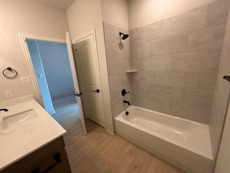 Furnished interior view inside a new home in Waterford Park, Weatherford (Image 5).