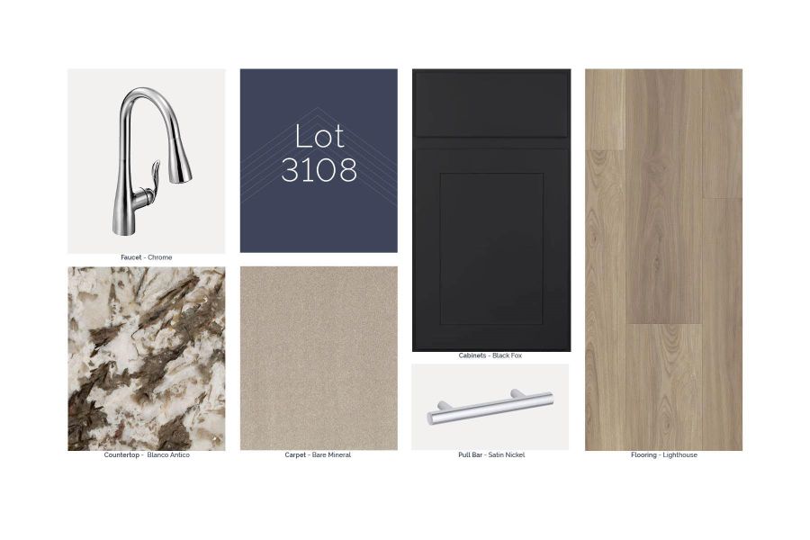 Sample of building materials used in homes in Moran Ranch, Willis (Image 13).