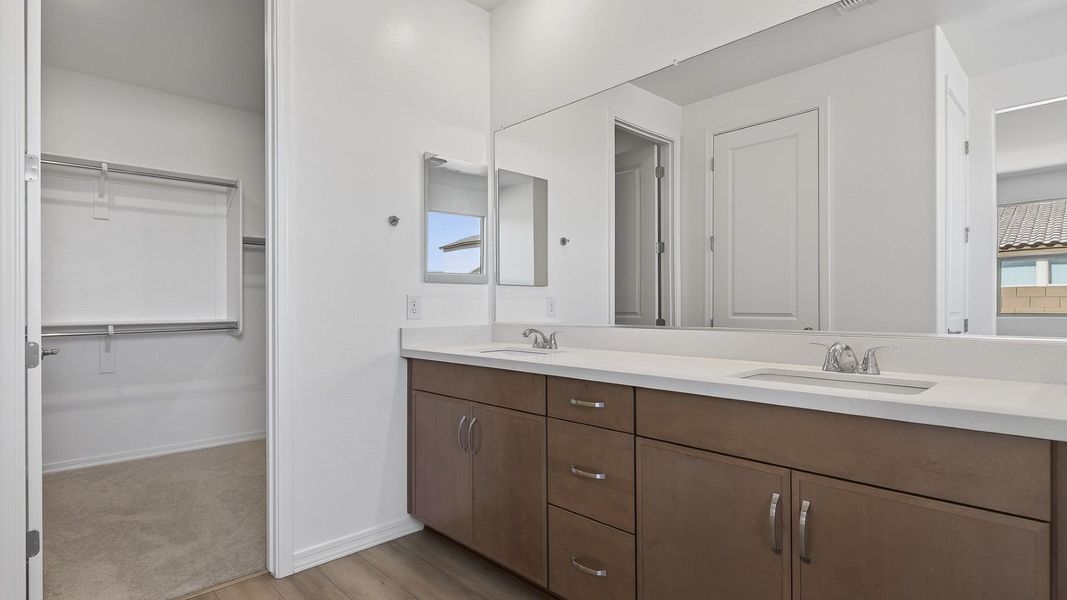 Furnished interior view inside a new home in The Grove at El Cidro, Goodyear (Image 16).