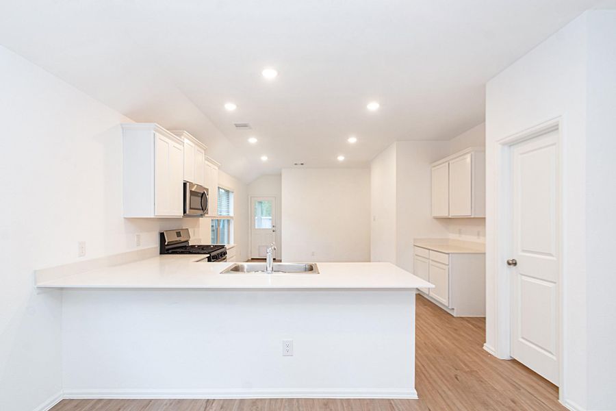 Bright, open kitchen with easy access for effortless cooking.