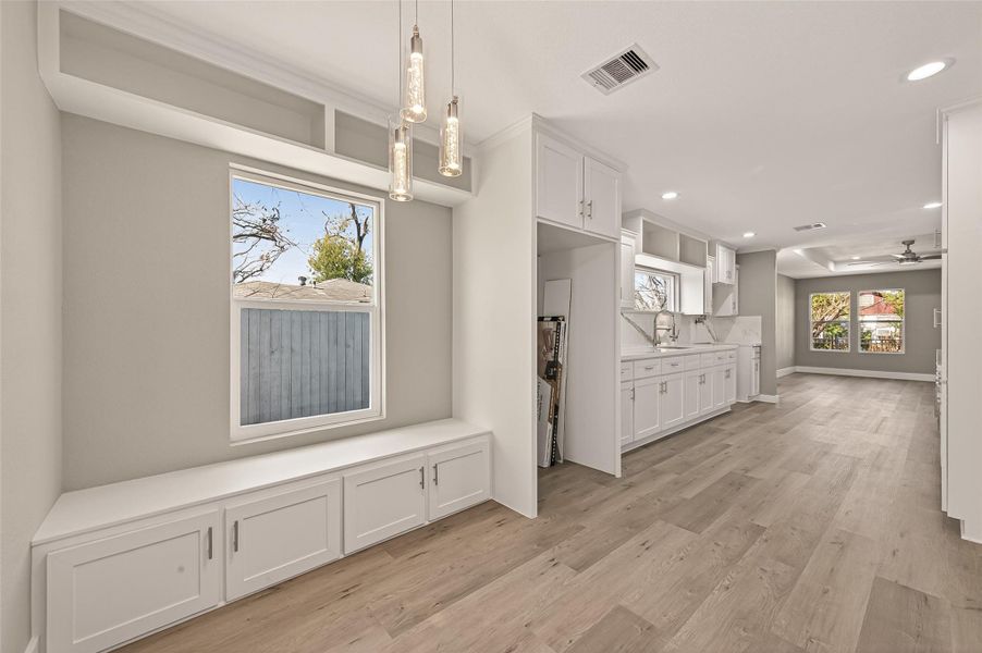 Furnished interior view inside a new home in , Houston (Image 10). Furnished interior view inside a new home in , Houston (Image 10).