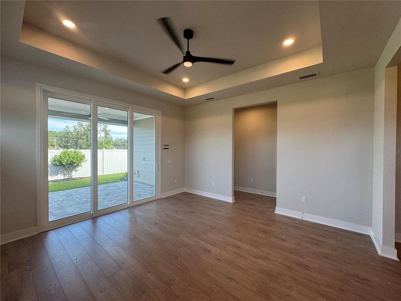 Spacious, unfurnished interior of a new home in Laureate Village, Newberry (Image 35). Spacious, unfurnished interior of a new home in Laureate Village, Newberry (Image 35).