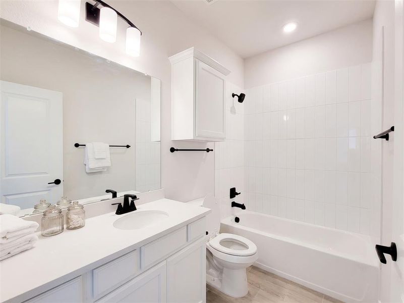 Furnished interior view inside a new home in , Midlothian (Image 8).