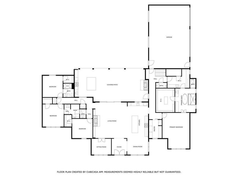 2D floor plan layout of this home in , Alpharetta, GA (Image 5).