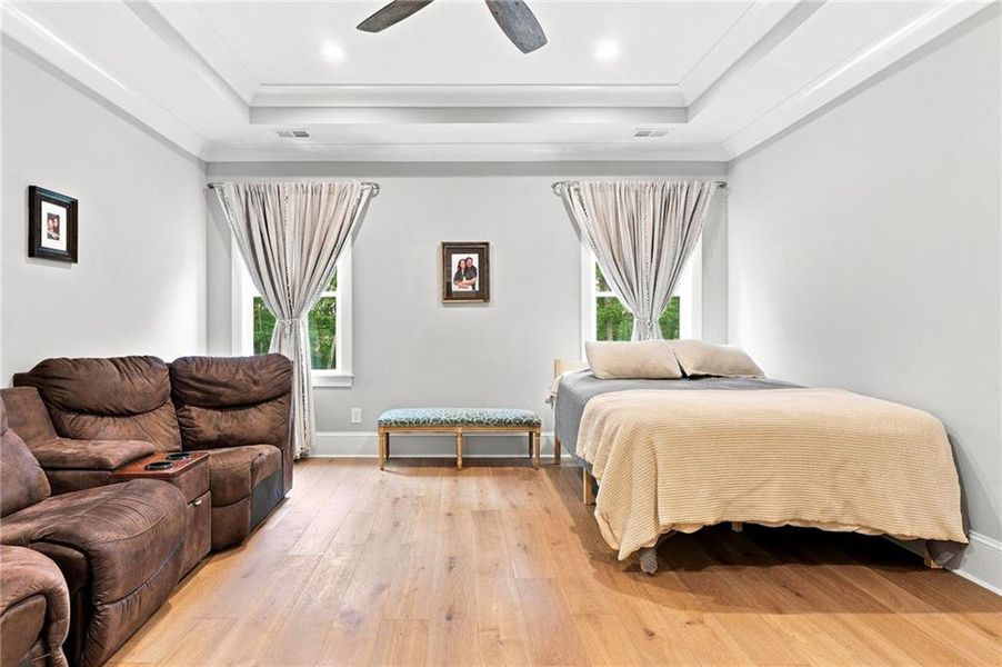 Furnished interior view inside a new home in , Dawsonville (Image 17).