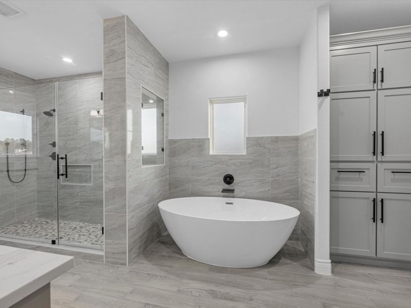 Furnished interior view inside a new home in , Dayton (Image 11).