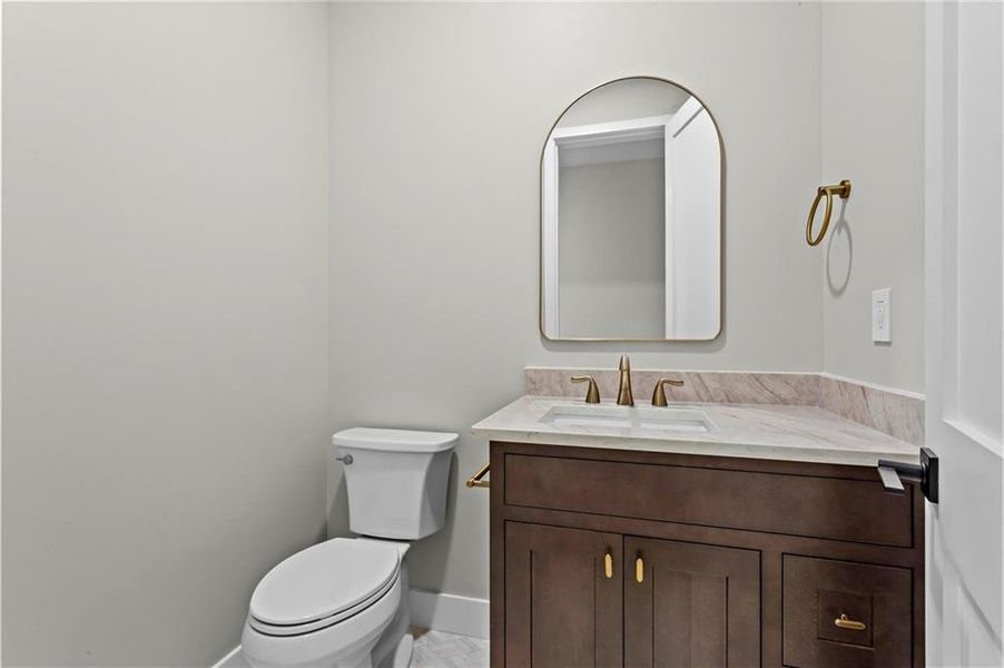 Furnished interior view inside a new home in , Marietta (Image 21).