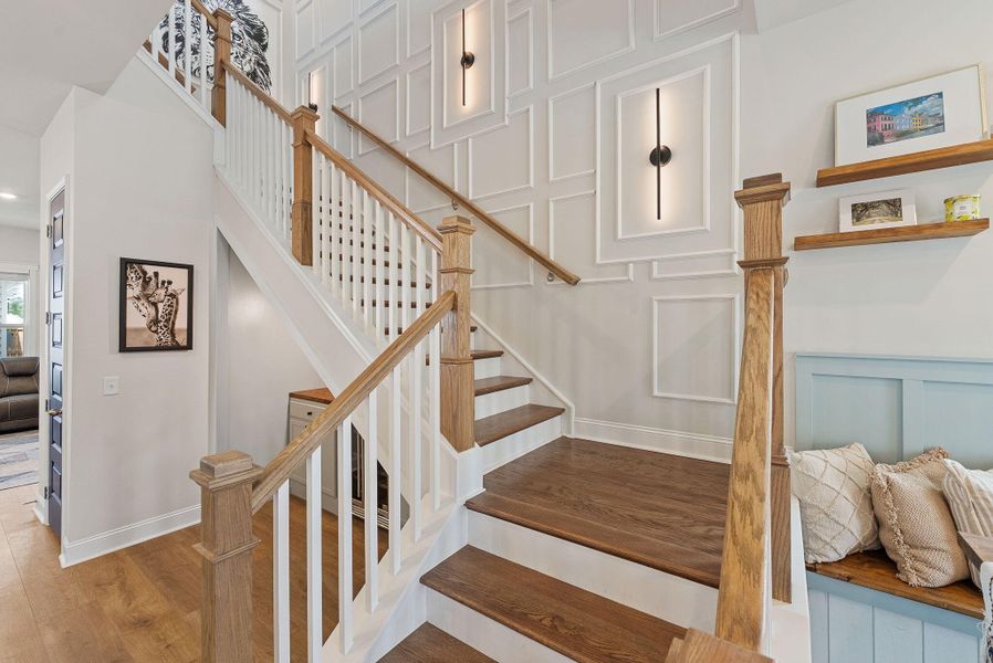 Furnished interior view inside a new home in Heron's Walk at Summers Corner, Summerville (Image 6).