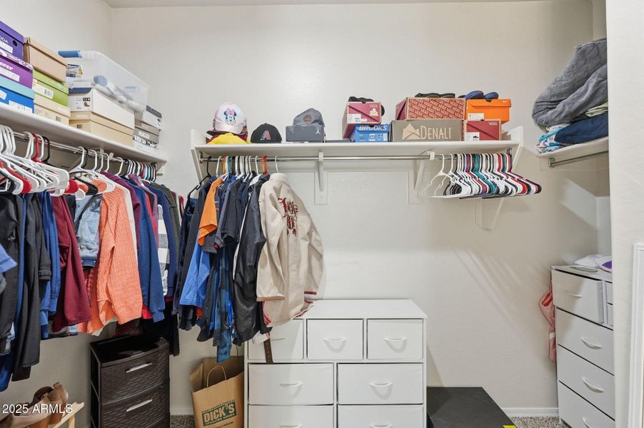 Primary Walk-In Closet
