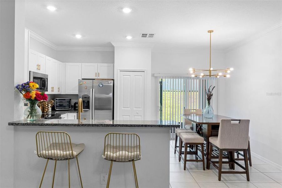 Furnished interior view inside a new home in , Zephyrhills (Image 37).
