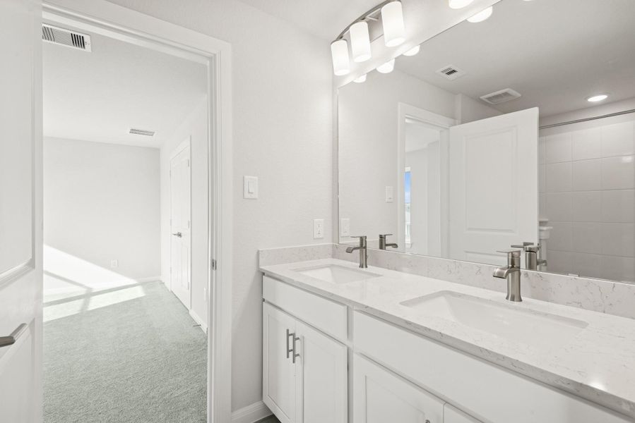 Furnished interior view inside a new home in Jubilee, Hockley (Image 10).