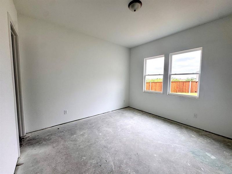 Secondary Bedroom Construction Progress