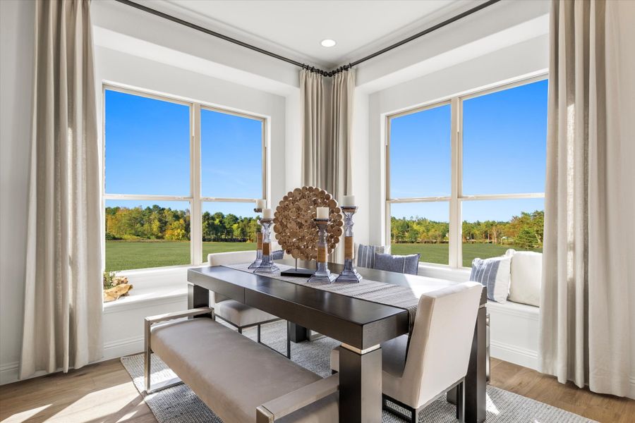 Furnished interior view inside a new home in Lake Shore Village, Rowlett (Image 16).