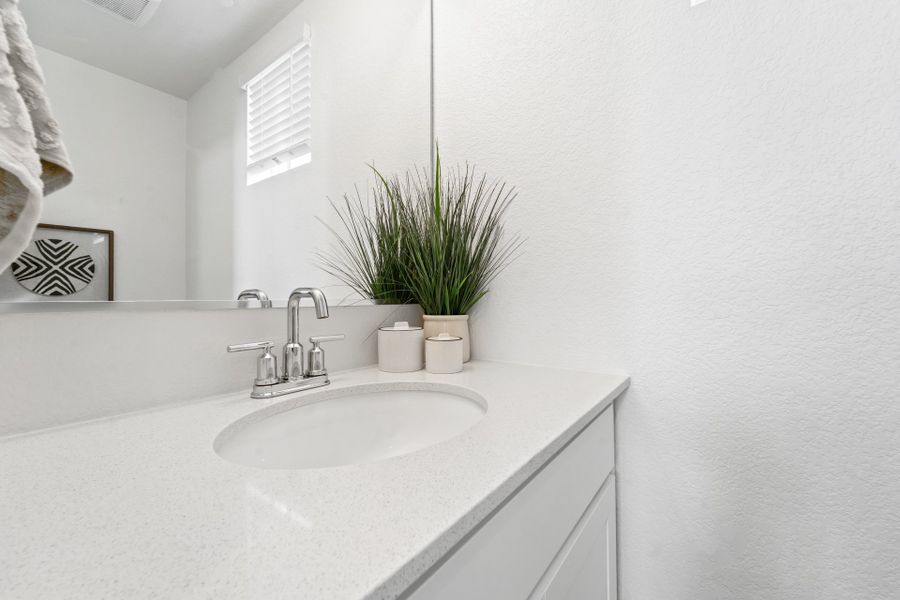 Front exterior of a new home in Liberty Draw, Evans, CO, highlighting curb appeal (Image 20). Front exterior of a new home in Liberty Draw, Evans, CO, highlighting curb appeal (Image 20).