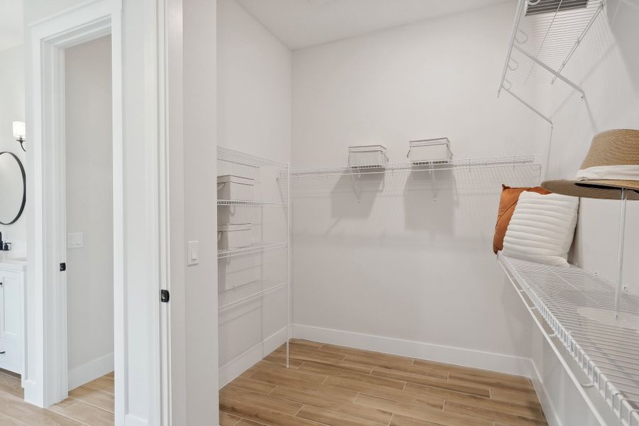 Primary Walk-In Closet