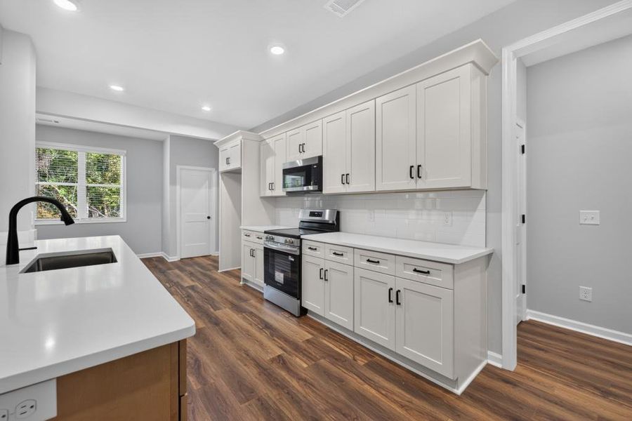 Furnished interior view inside a new home in , Commerce (Image 12).