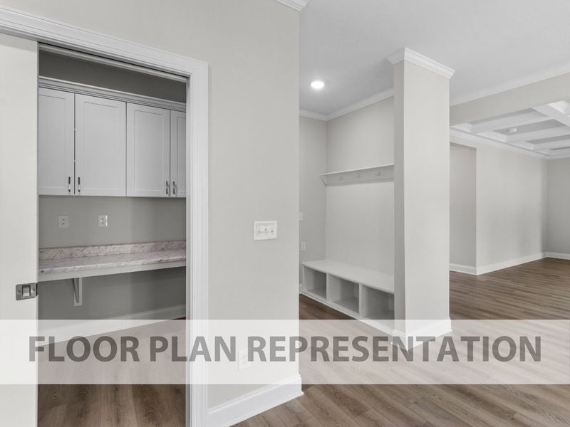 Home Management Center | Hampton II Plan by Ivey Homes