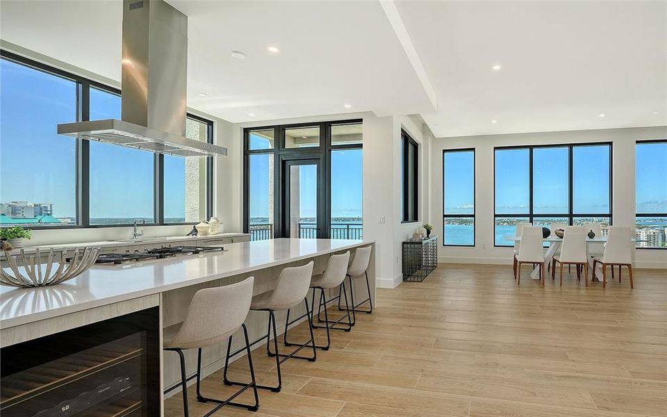 Furnished interior view inside a new home in , Sarasota (Image 10).
