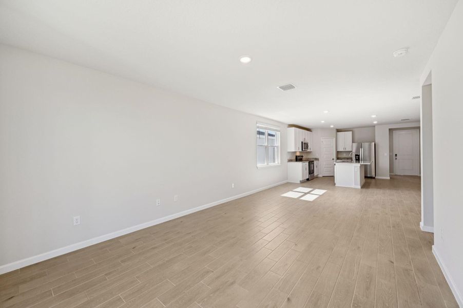 Spacious, unfurnished interior of a new home in Hampton Park - Classic Series, Vero Beach (Image 12). Spacious, unfurnished interior of a new home in Hampton Park - Classic Series, Vero Beach (Image 12).