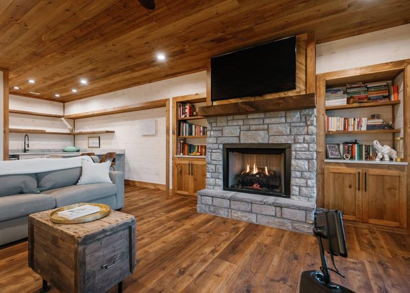Furnished interior view inside a new home in , Mineral Bluff (Image 15).