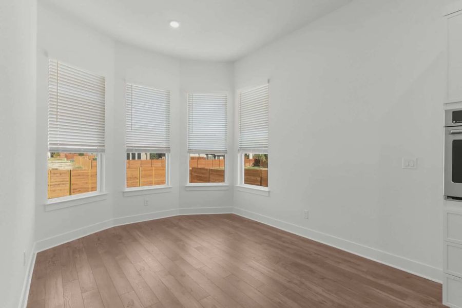 Representative unfurnished interior of a home built from the Sydney by Chesmar Homes in Broken Oak, Georgetown (Image 8).