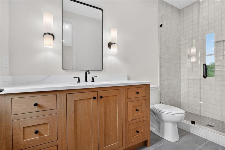 Furnished interior view inside a new home in , Roswell (Image 17).