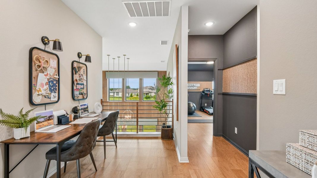 Representative furnished interior of a home built from the Elm by DRB Homes in Briarwood, Elgin (Image 18). Representative furnished interior of a home built from the Elm by DRB Homes in Briarwood, Elgin (Image 18).