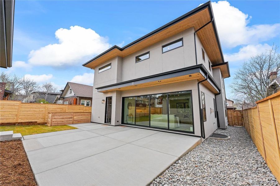 Exterior details and patio area of a home in , Denver (Image 20).