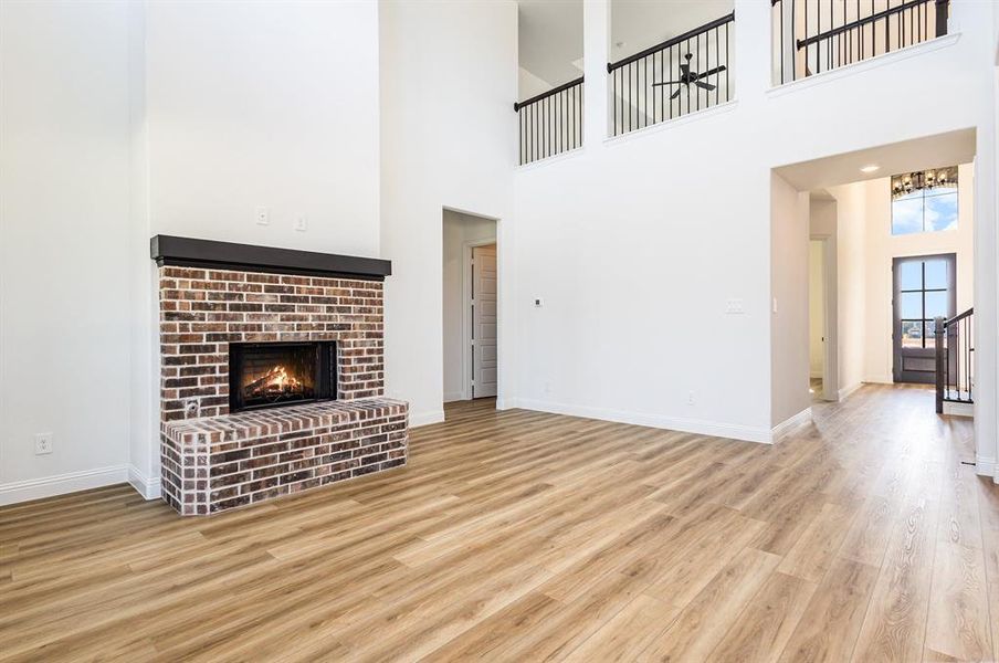 Spacious, unfurnished interior of a new home in Sagebrush Addition, Midlothian (Image 25).