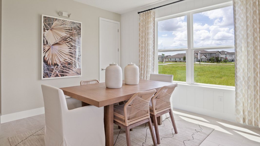 Representative furnished interior of a home built from the Sweetgum by DRB Homes in Trailside, Mount Dora (Image 20).
