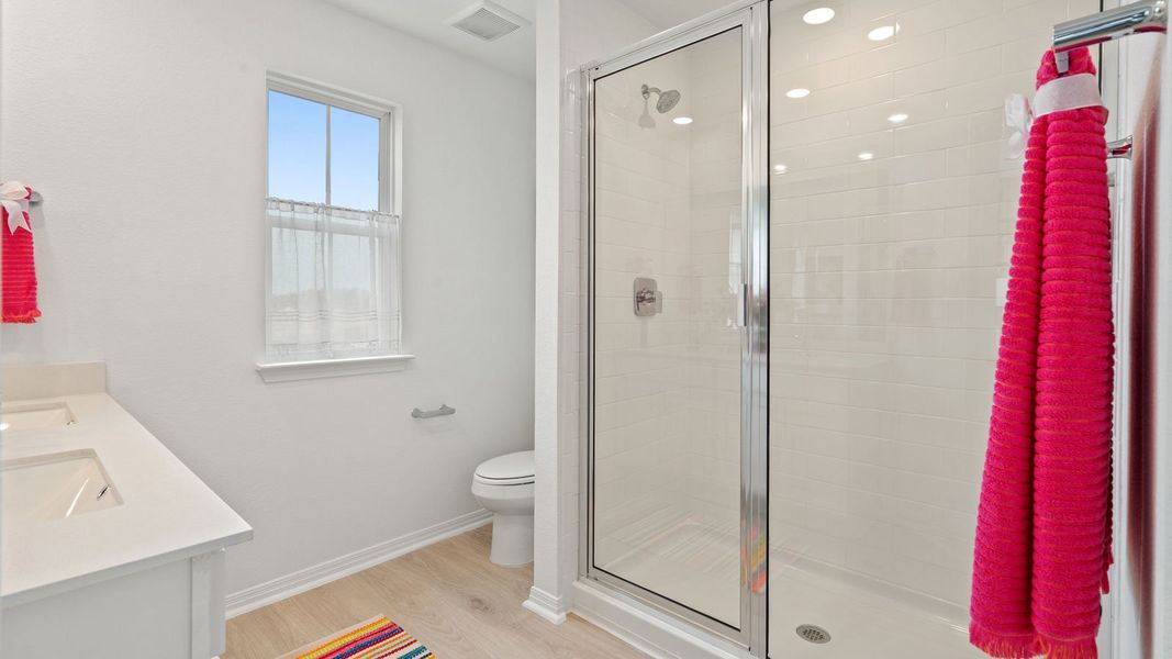 Furnished interior view inside a new home in Avery Centre, Round Rock (Image 33).