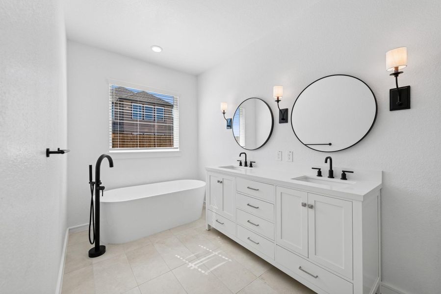 Spa-like primary bath