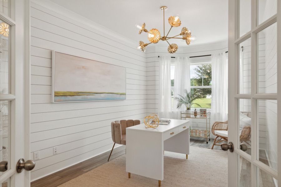 Furnished interior view inside a new home in , Summerville (Image 6).