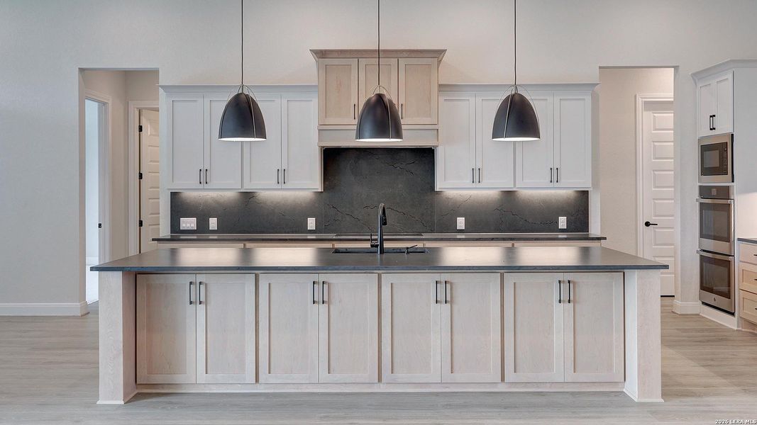 Furnished interior view inside a new home in Megan's Landing, Castroville (Image 12).