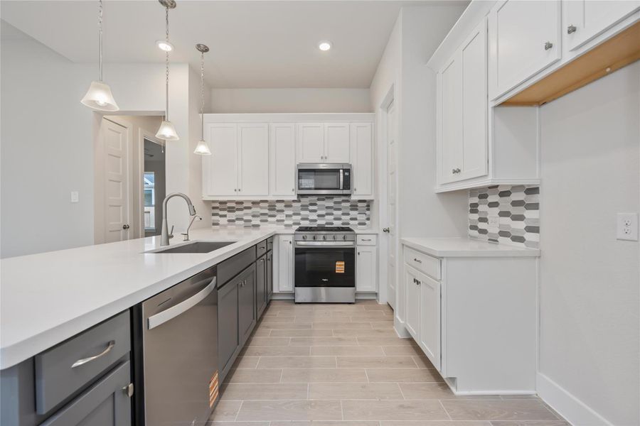 Furnished interior view inside a new home in Sunterra, Katy (Image 8). Furnished interior view inside a new home in Sunterra, Katy (Image 8).