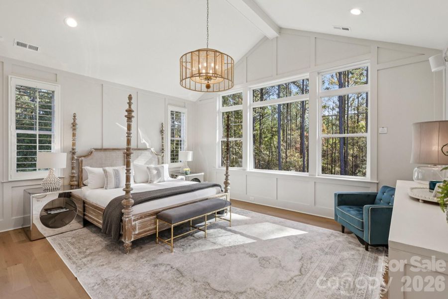 Furnished interior view inside a new home in , Charlotte (Image 7). Furnished interior view inside a new home in , Charlotte (Image 7).