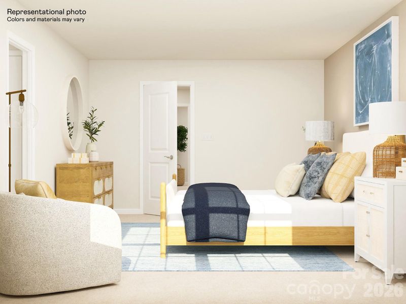 Furnished interior view inside a new home in Cannon Village, York (Image 6).