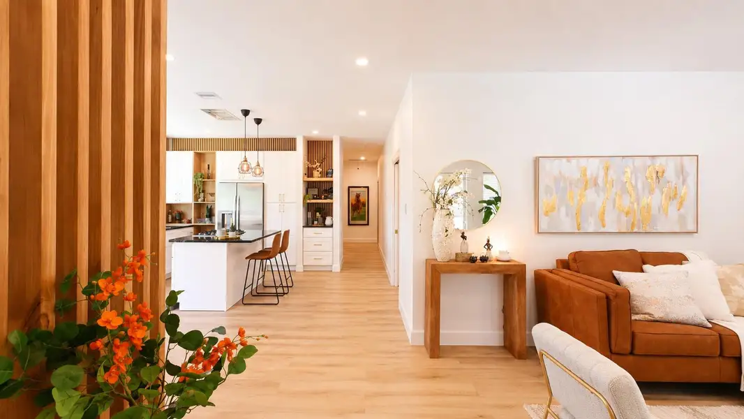 Furnished interior view inside a new home in , Houston (Image 15).
