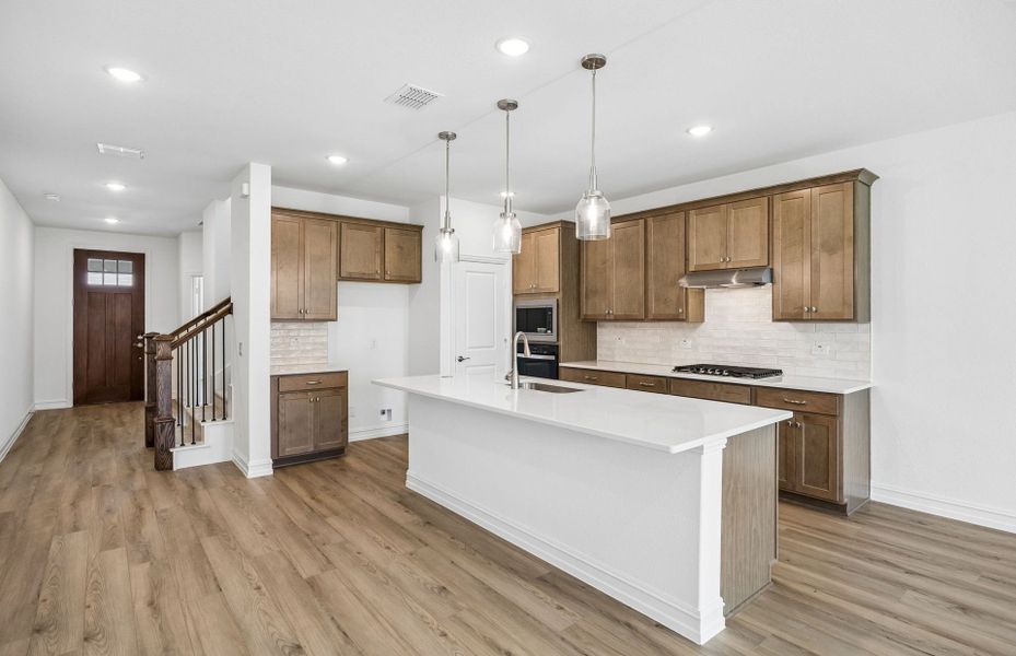 Furnished interior view inside a new home in Treeline, Justin (Image 6).