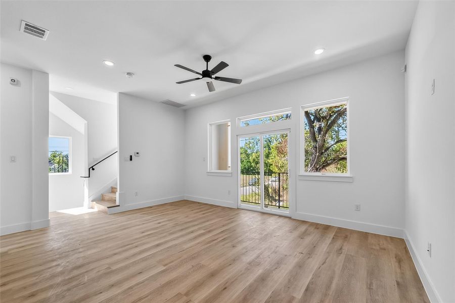 Spacious, unfurnished interior of a new home in , Houston (Image 42). Spacious, unfurnished interior of a new home in , Houston (Image 42).