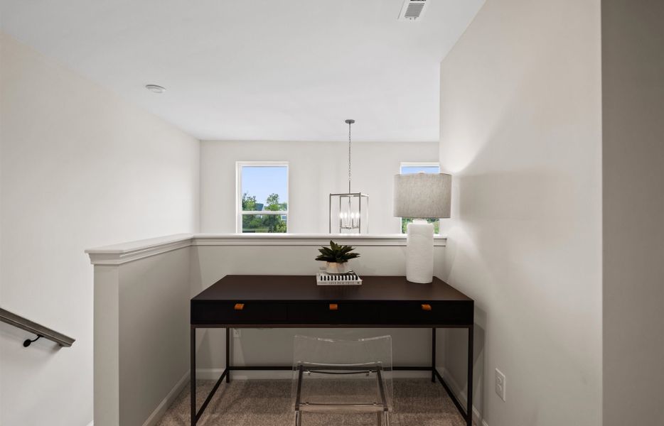 Upstairs Nook, Perfect for Office Area Upstairs Nook, Perfect for Office Area