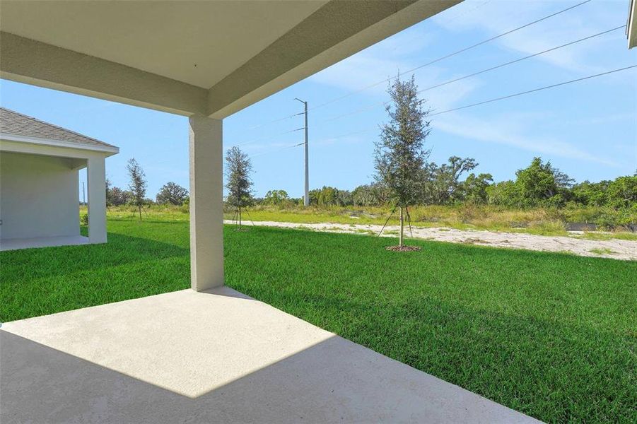 Exterior details and patio area of a home in Willowbrook North, Winter Haven (Image 17). Exterior details and patio area of a home in Willowbrook North, Winter Haven (Image 17).