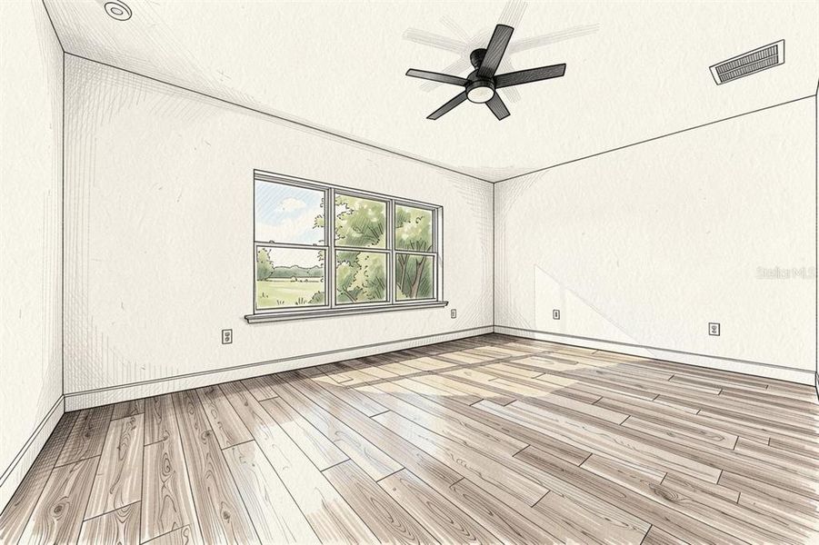 Spacious, unfurnished interior of a new home in , Newberry (Image 17).